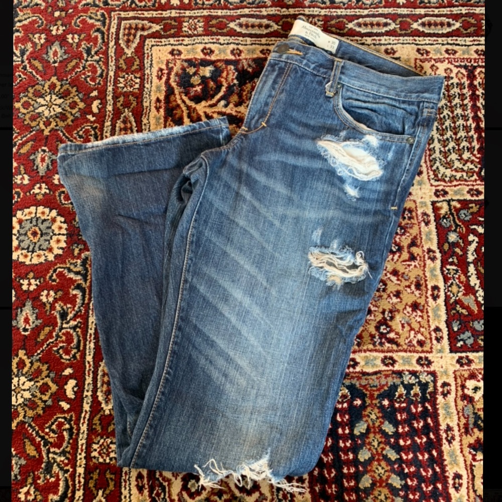 Abercrombie & Fitch Distressed Jeans - Boot Cut